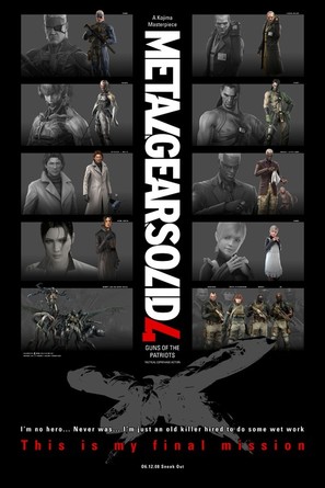 Metal Gear Solid 4: Guns of the Patriots - Movie Poster (thumbnail)