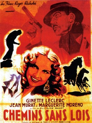 Chemins sans loi - French Movie Poster (thumbnail)