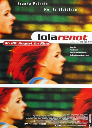 Lola Rennt - German Movie Poster (thumbnail)