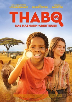 Thabo - The Rhino Adventure - German Movie Poster (thumbnail)