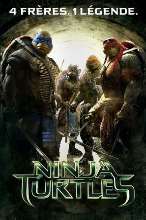 Teenage Mutant Ninja Turtles - French Movie Cover (thumbnail)