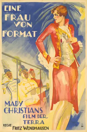 Eine Frau von Format Poster