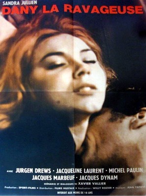 Dany la ravageuse - French Movie Poster (thumbnail)