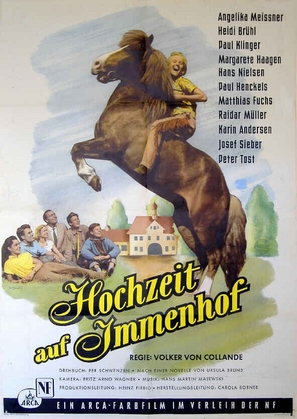 Hochzeit auf Immenhof - German Movie Poster (thumbnail)