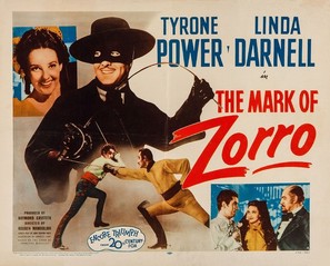 The Mark of Zorro - Re-release movie poster (thumbnail)
