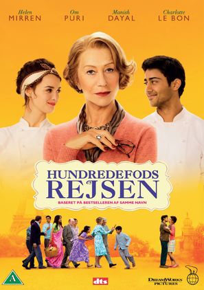 The Hundred-Foot Journey - Danish DVD movie cover (thumbnail)