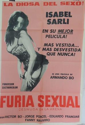 Desnuda en la arena - Argentinian Movie Poster (thumbnail)