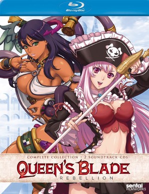 &quot;Queen&#039;s Blade: Rebellion&quot; - Blu-Ray movie cover (thumbnail)