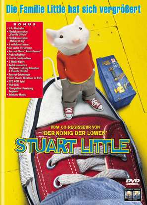 Stuart Little - Swiss DVD movie cover (thumbnail)