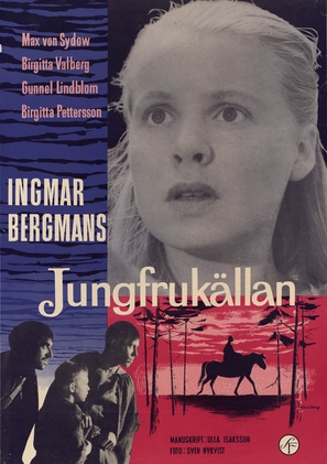 Jungfruk&auml;llan - Swedish Movie Poster (thumbnail)