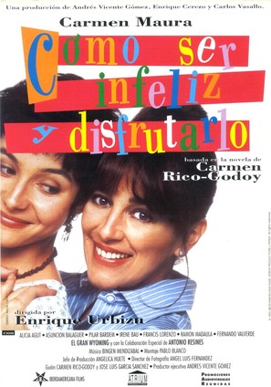 C&oacute;mo ser infeliz y disfrutarlo - Spanish Movie Poster (thumbnail)