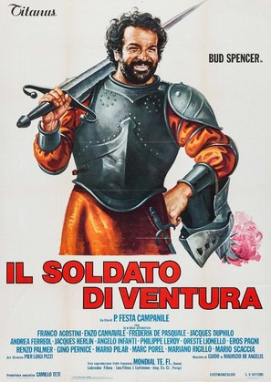 Il Soldato Di Ventura - Italian Movie Poster (thumbnail)