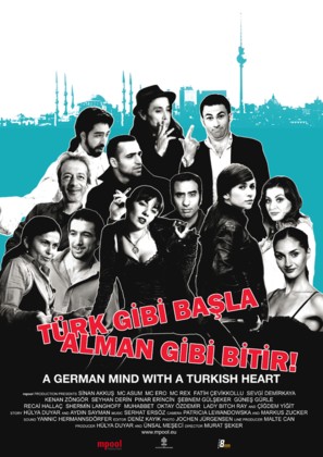 A Turkish Heart with a German Mind - Turkish Movie Poster (thumbnail)