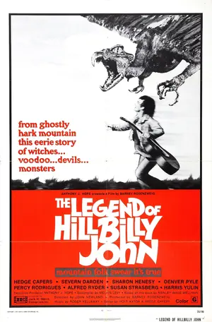 The Legend of Hillbilly John Poster