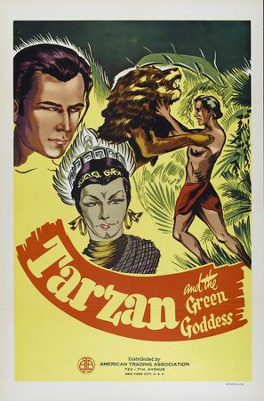 Tarzan and the Green Goddess - Re-release movie poster (thumbnail)