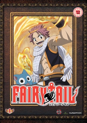 &quot;Fairy Tail&quot; - British DVD movie cover (thumbnail)