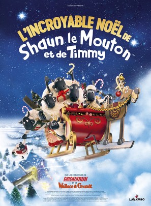 Shaun the Sheep: The Flight Before Christmas - French Movie Poster (thumbnail)