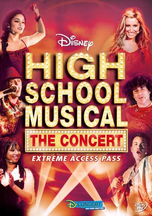 High School Musical: The Concert - Extreme Access Pass - DVD movie cover (thumbnail)