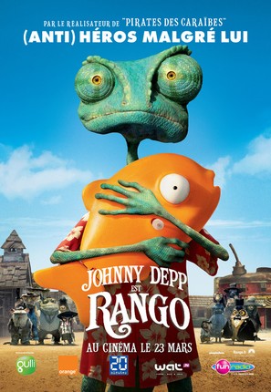 Rango - French Movie Poster (thumbnail)