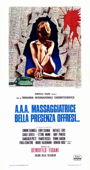 A.A.A. Massaggiatrice bella presenza offresi... - Italian Movie Poster (thumbnail)