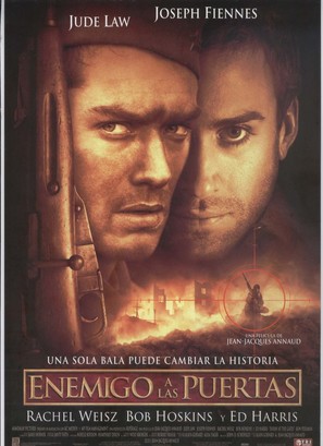 Enemy at the Gates - Spanish Movie Poster (thumbnail)