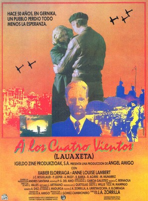 A los cuatro vientos - Spanish Movie Poster (thumbnail)