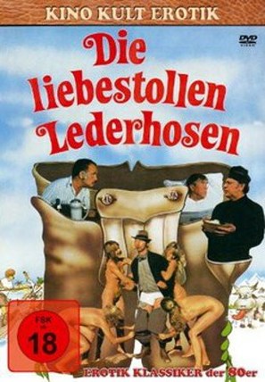 Die liebestollen Lederhosen - German DVD movie cover (thumbnail)