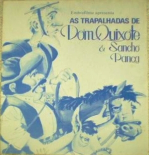 As Trapalhadas de Dom Quixote e Sancho Pan&ccedil;a - Brazilian Movie Cover (thumbnail)