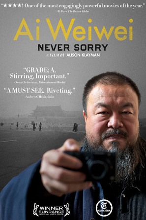 Ai Weiwei: Never Sorry - DVD movie cover (thumbnail)