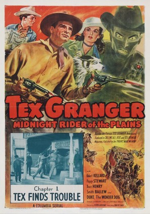 Tex Granger, Midnight Rider of the Plains - Movie Poster (thumbnail)