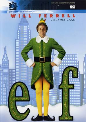 Elf - DVD movie cover (thumbnail)