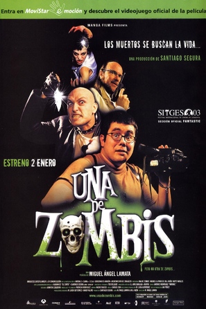 Una de zombis - Spanish Theatrical movie poster (thumbnail)