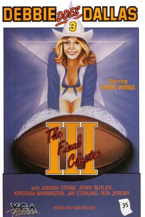 Debbie Does Dallas 3 - VHS movie cover (thumbnail)