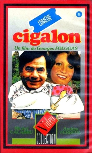 Cigalon - French VHS movie cover (thumbnail)