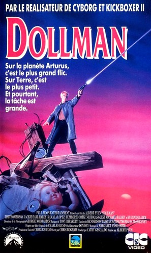 Dollman - French VHS movie cover (thumbnail)