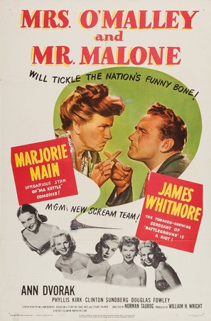 Mrs. O&#039;Malley and Mr. Malone - Movie Poster (thumbnail)