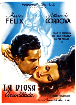 La diosa arrodillada - Mexican Movie Poster (thumbnail)