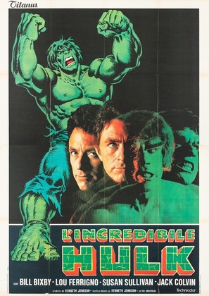 &quot;The Incredible Hulk&quot; - Italian Movie Poster (thumbnail)