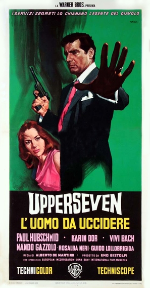Upperseven, l&#039;uomo da uccidere - Italian Movie Poster (thumbnail)
