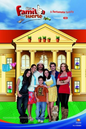 &quot;Una Familia con Suerte&quot; - Mexican Movie Poster (thumbnail)