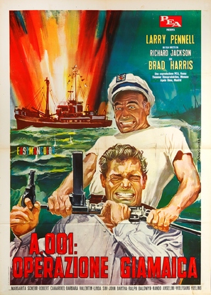 A 001, operazione Giamaica - Italian Movie Poster (thumbnail)