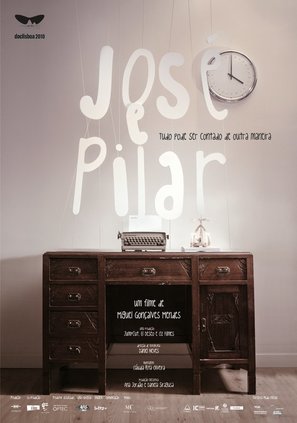 Jos&eacute; e Pilar - Portuguese Movie Poster (thumbnail)