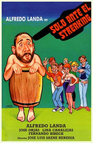 Solo ante el Streaking - Spanish Movie Poster (thumbnail)