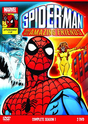 &quot;Spider-Man and His Amazing Friends&quot; - British DVD movie cover (thumbnail)
