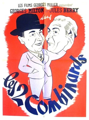 Les deux combinards - French Movie Poster (thumbnail)