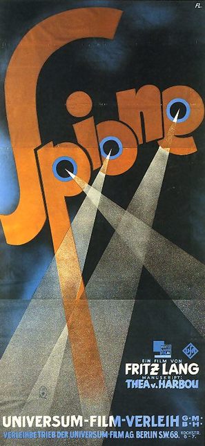 Spione - German Movie Poster (thumbnail)