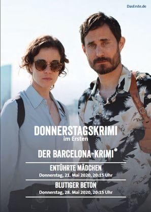 &quot;Der Barcelona Krimi&quot; - German Movie Poster (thumbnail)