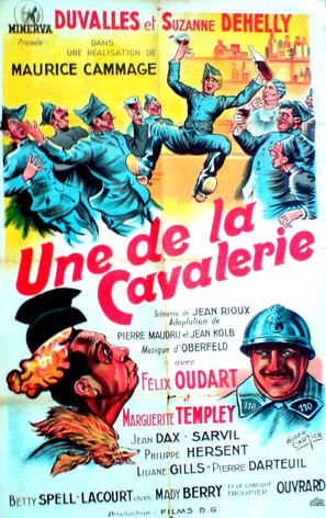 Une de la cavalerie - French Movie Poster (thumbnail)