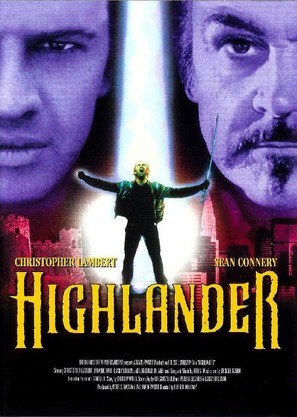 Highlander - Danish Movie Poster (thumbnail)