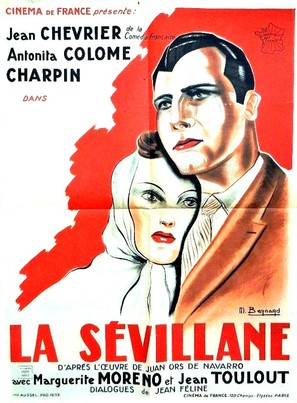 La s&eacute;villane - French Movie Poster (thumbnail)
